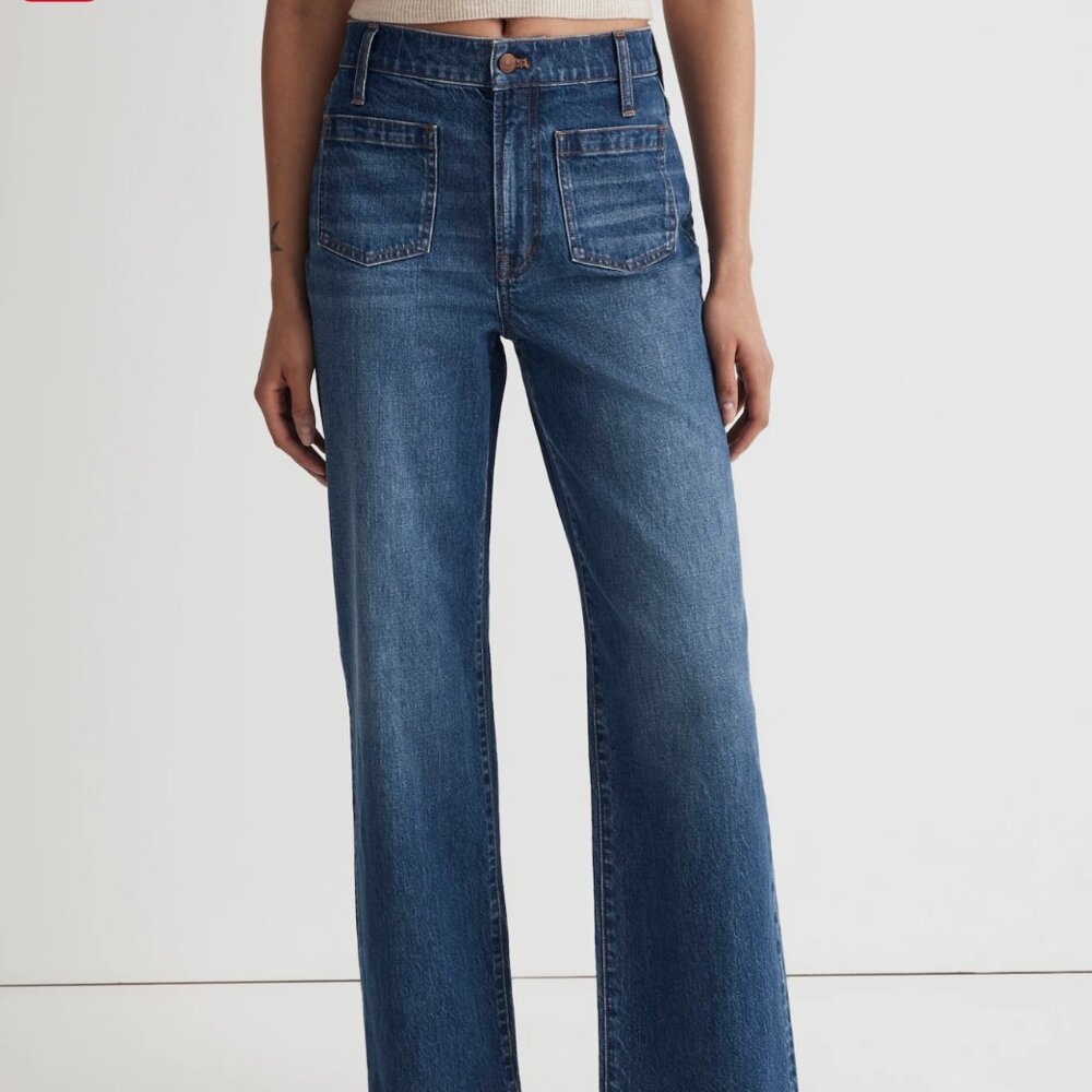 The Perfect Vintage Wide-Leg Jean - caronia wash